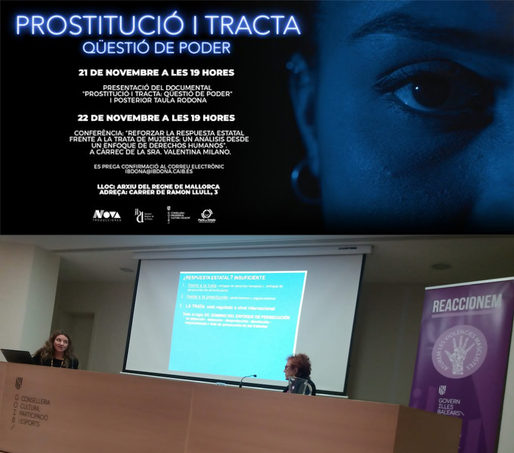 Professor Milano examines how to strengthen the state response to trafficking on the occasion of the day for the elimination of violence against women