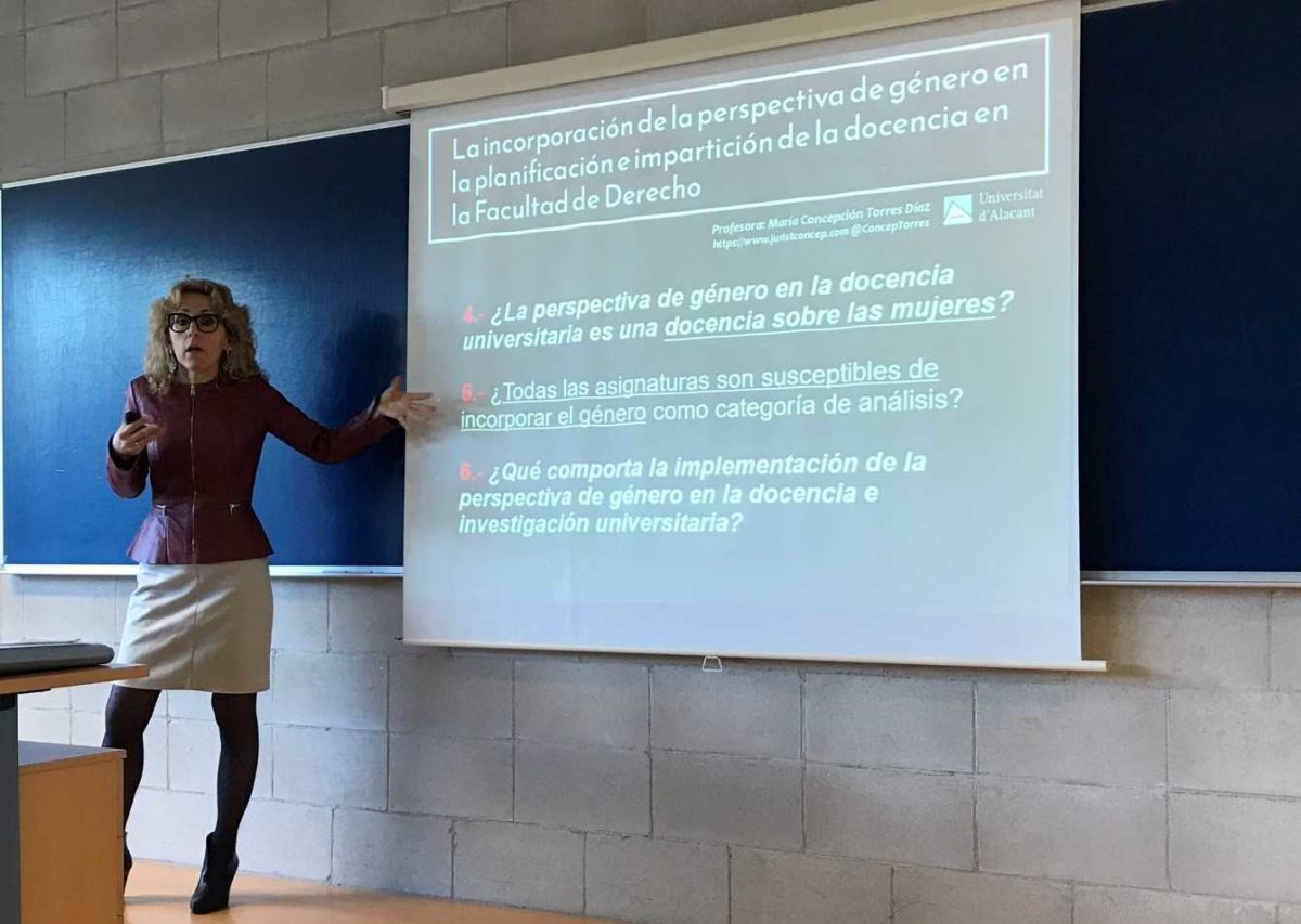 First seminar on gender perspective in law teaching at the UIB, at the initiative of LIDIB